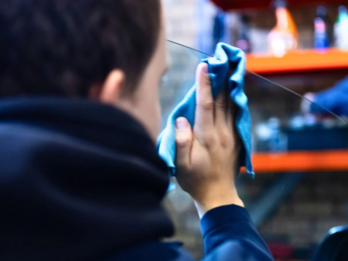 Elite Detailing meistars darbnīcā